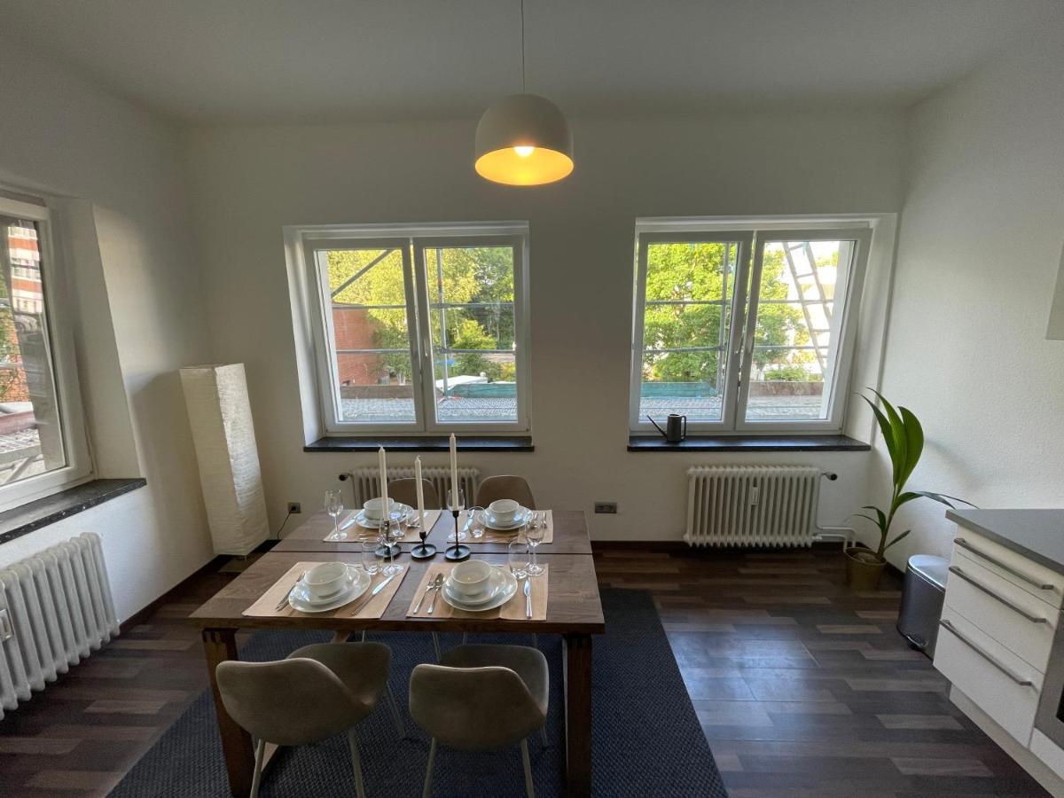 Airport Apartment Fuer 4 - Smart Tv - Kueche - Echarger Hamburg Dış mekan fotoğraf