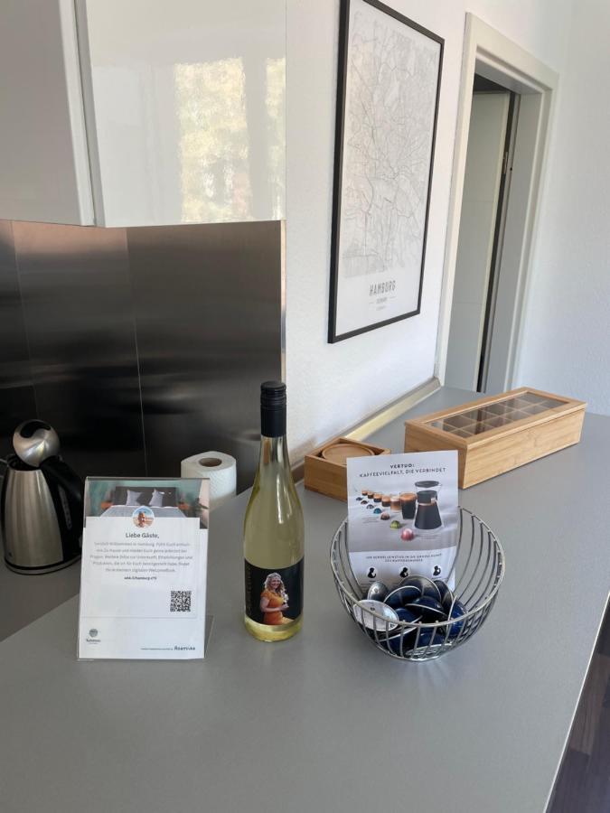 Airport Apartment Fuer 4 - Smart Tv - Kueche - Echarger Hamburg Dış mekan fotoğraf